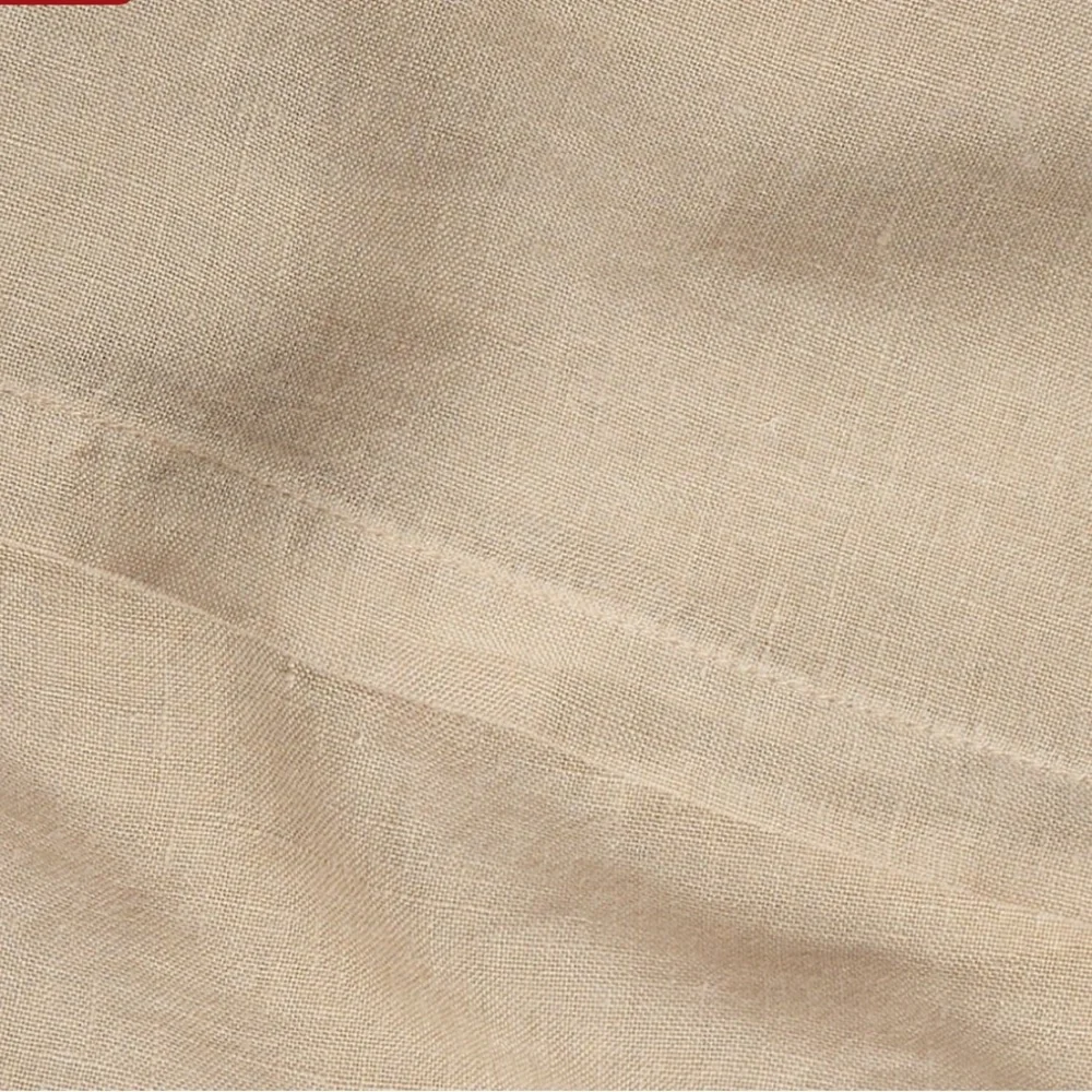 PARACHUTE Linen Pillowcase SIZE King color Toast / tan/ natural, ONE ONLY